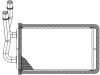 LRh 1002 LUZAR Теплообменник, отопление салона