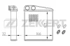 MK-5121 ZEKKERT Теплообменник, отопление салона