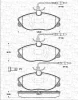 363702161283 MAGNETI MARELLI Тормозные колодки