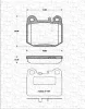 363702161311 MAGNETI MARELLI Тормозные колодки