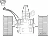 DEA05009 DENSO Вентилятор салона