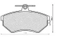 430216171181 MAGNETI MARELLI Тормозные колодки