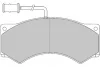 Превью - 2902423004117213 BERAL Комплект тормозных колодок, дисковый тормоз (фото 2)