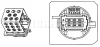 ABR 89 000P KNECHT/MAHLE Сопротивление, вентилятор салона