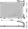 DCN10055 DENSO Конденсатор, кондиционер