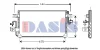 072110N AKS DASIS Конденсатор, кондиционер