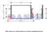 092029N AKS DASIS Конденсатор, кондиционер