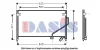 112320N AKS DASIS Конденсатор, кондиционер