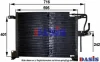 522210N AKS DASIS Конденсатор, кондиционер