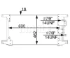 AC 283 000S KNECHT/MAHLE Конденсатор, кондиционер