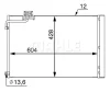 AC 51 000S KNECHT/MAHLE Конденсатор, кондиционер