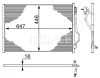 AC 6 000S KNECHT/MAHLE Конденсатор, кондиционер