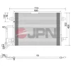 Превью - 60C9074-JPN JPN Конденсатор, кондиционер (фото 2)