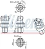 301068 NISSENS Пневматический выключатель, кондиционер