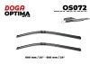 OS072 DOGA Щетка стеклоочистителя