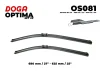 OS081 DOGA Щетка стеклоочистителя