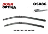 OS086 DOGA Щетка стеклоочистителя