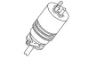 150795 WXQP Водяной насос, система очистки окон