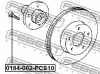 Превью - 0184-002-PCS10 FEBEST Шпилька колеса (фото 2)