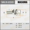 MLS-233 MASUMA Болт для крепления колеса