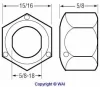 Превью - 84-2601 WAIGLOBAL Гайка (фото 2)