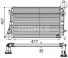 CI 164 000P KNECHT/MAHLE Интеркулер