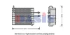 820227N AKS DASIS Испаритель, кондиционер