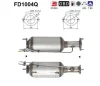 FD1004Q AS Сажевый / частичный фильтр, система выхлопа ОГ