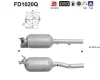 FD1020Q AS Сажевый / частичный фильтр, система выхлопа ОГ