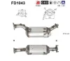 FD1043 AS Сажевый / частичный фильтр, система выхлопа ОГ