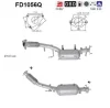 FD1056Q AS Сажевый / частичный фильтр, система выхлопа ОГ