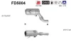 FD5004 AS Сажевый / частичный фильтр, система выхлопа ОГ