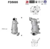 FD5005 AS Сажевый / частичный фильтр, система выхлопа ОГ