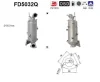 FD5032Q AS Сажевый / частичный фильтр, система выхлопа ОГ