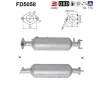 FD5058 AS Сажевый / частичный фильтр, система выхлопа ОГ