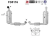 FD5116 AS Сажевый / частичный фильтр, система выхлопа ОГ