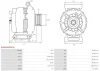 Превью - A0624(BOSCH) AS-PL Генератор (фото 5)