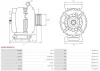 Превью - A0802(BOSCH) AS-PL Генератор (фото 5)