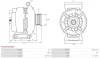 Превью - A3125(VALEO) AS-PL Генератор (фото 5)