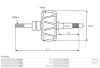 Превью - AR1016S AS-PL Ротор, генератор (фото 2)