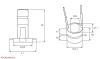 Превью - ASL9014(BULK) AS-PL Контактное кольцо, генератор (фото 3)
