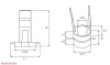 Превью - ASL9015(BULK) AS-PL Контактное кольцо, генератор (фото 3)
