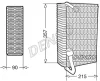 DEV02006 DENSO Испаритель, кондиционер