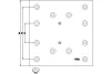 Превью - RW2912A7141 DON Комплект тормозных башмаков, барабанные тормоза (фото 2)