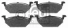 16326 FEBI Комплект тормозных колодок, дисковый тормоз