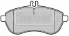 Превью - BBP2008 BORG & BECK Комплект тормозных колодок, дисковый тормоз (фото 3)