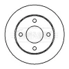Превью - BBD4937 BORG & BECK Тормозной диск (фото 2)