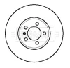 BBD4088 BORG & BECK Тормозной диск