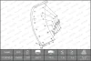 K15742.0-F3549 FERODO Комплект тормозных башмаков, барабанные тормоза