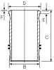 14-451220-00 GOETZE Гильза цилиндра
